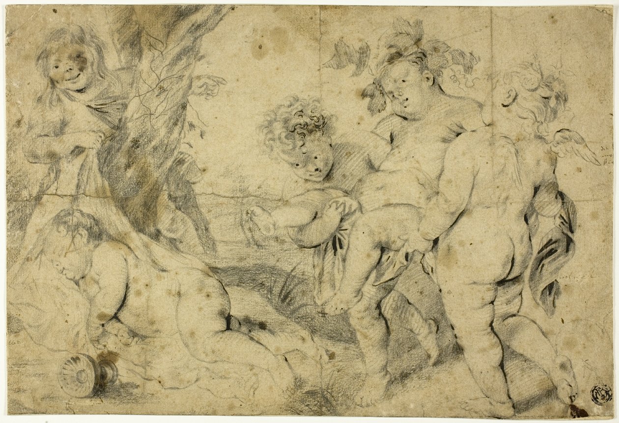 Az ifjú Bacchus és társai alkotó: Anthony van Dyck