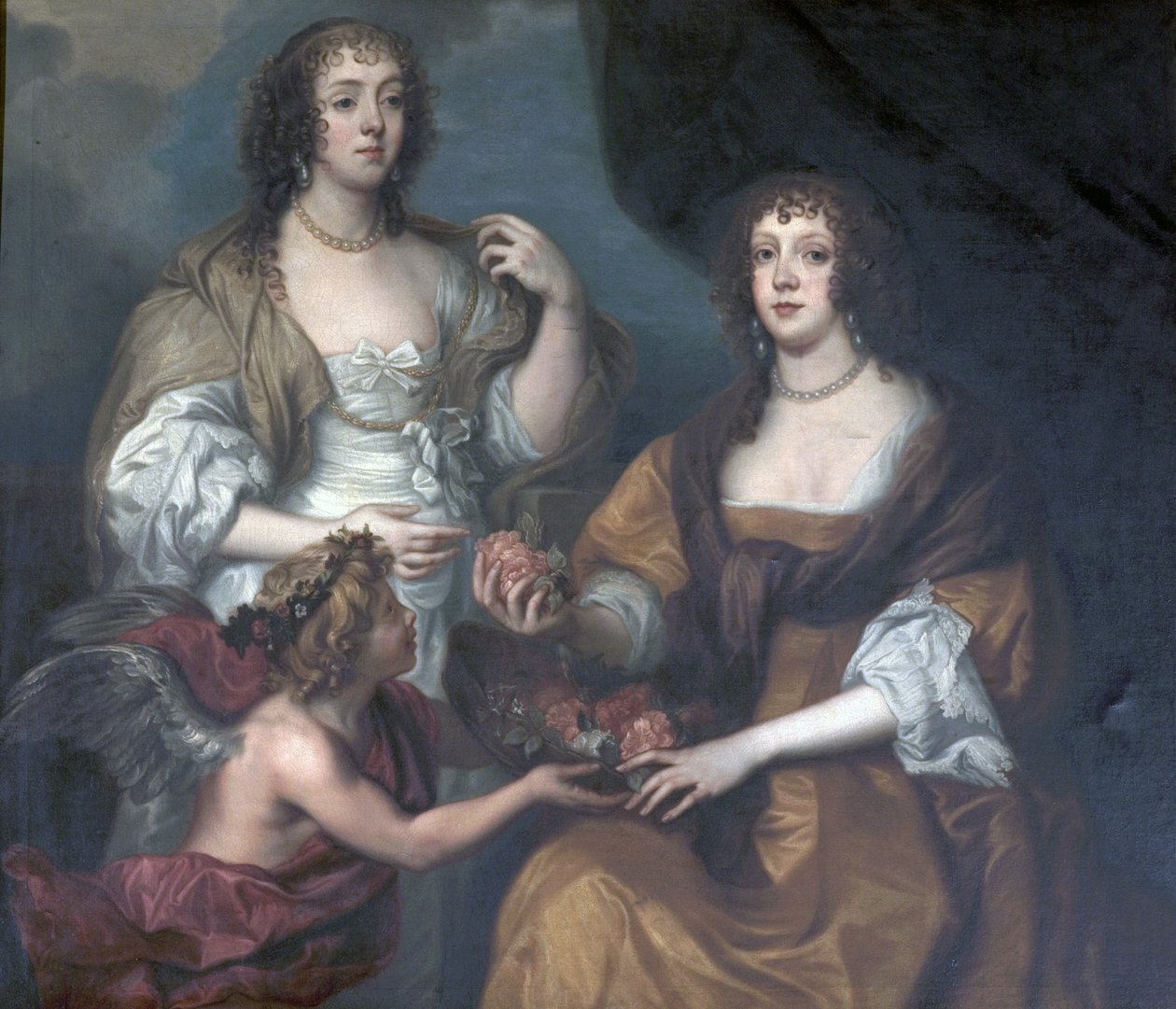 Lady Elizabeth Thimbelby és Dorothy, Andover vikomtné alkotó: Anthony van after Dyck