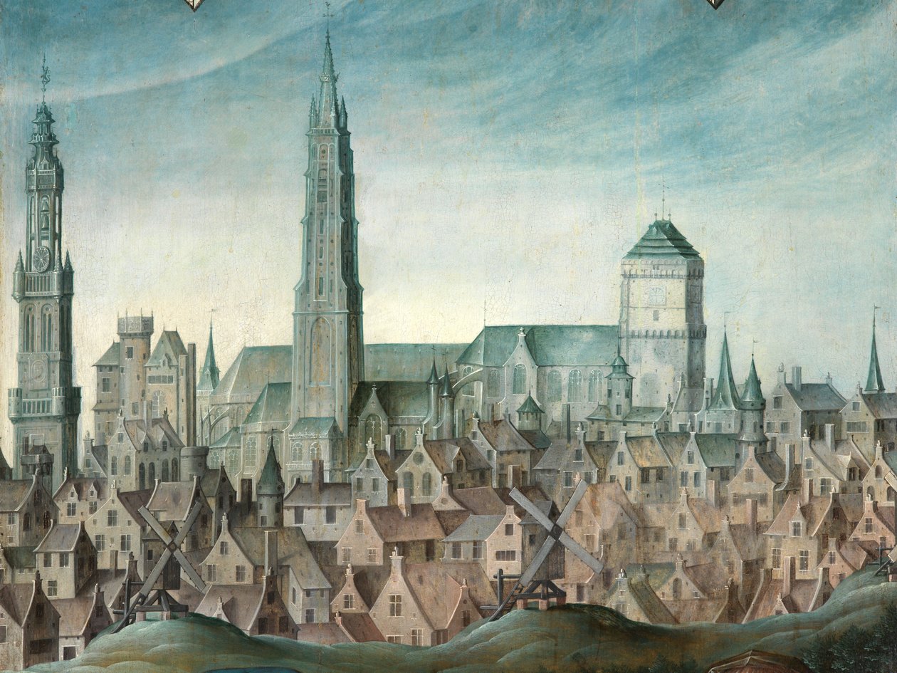 Részlet Juan Pardo II és felesége, Anna Ingenieulandt és Maria Anchemant portréjából alkotó: Anthuenis (1536 1613) Claeissins or Claeissens