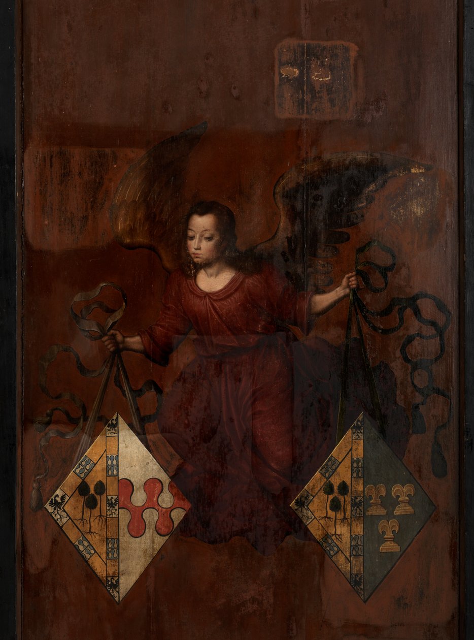 Juan Pardo II és felesége, Anna Ingenieulandt és Maria Anchemant portréjának hátoldala alkotó: Anthuenis (1536 1613) Claeissins or Claeissens