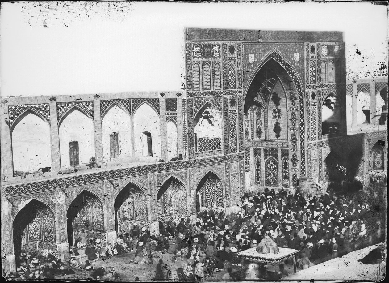 Sipahsalar mecset, 1866-ban épült, 1880-1930 körül alkotó: Antoin Sevruguin