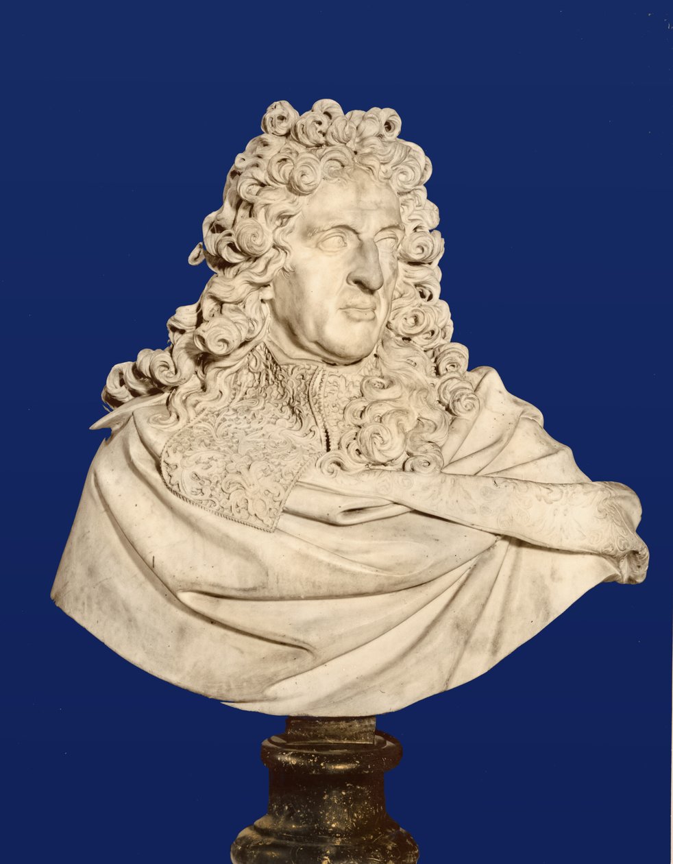Andre Le Notre mellszobra, 1700 után (márvány) alkotó: Antoine Coysevox