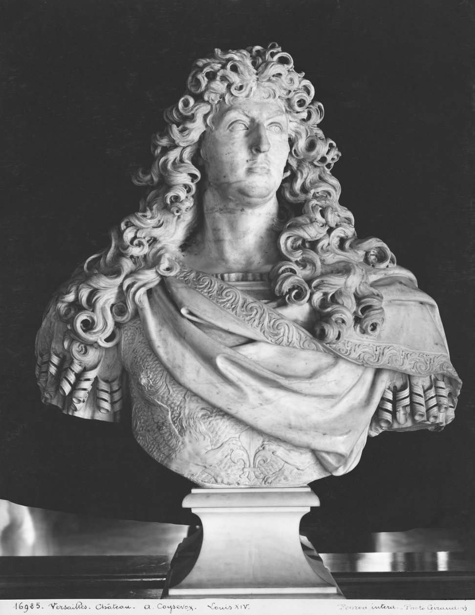 XIV. Lajos (1638-1715) mellszobra, 1678-81 körül (márvány) alkotó: Antoine Coysevox