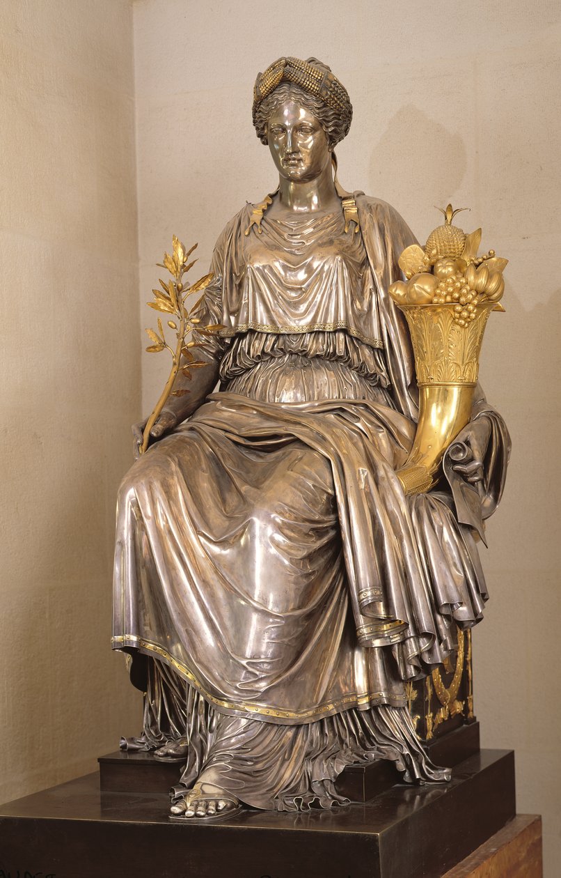 Béke (aranyozott bronz) alkotó: Antoine Denis Chaudet
