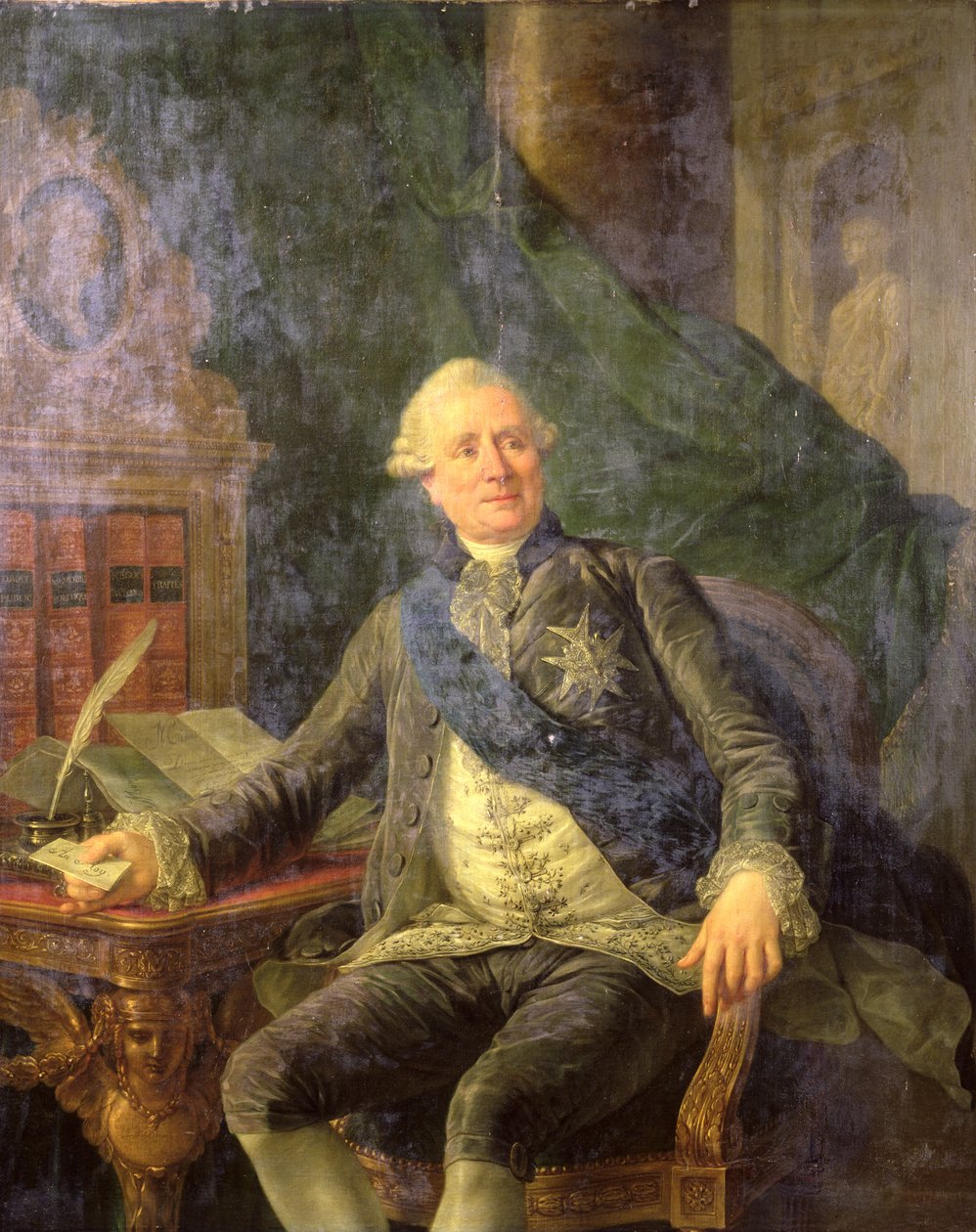 Charles Gravier (1719-87) Vergennes grófja alkotó: Antoine François Callet
