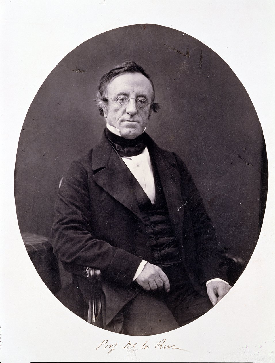Arthur-Auguste De La Rive (1801-73) (albumnyomat) alkotó: Antoine Francois Jean Claudet