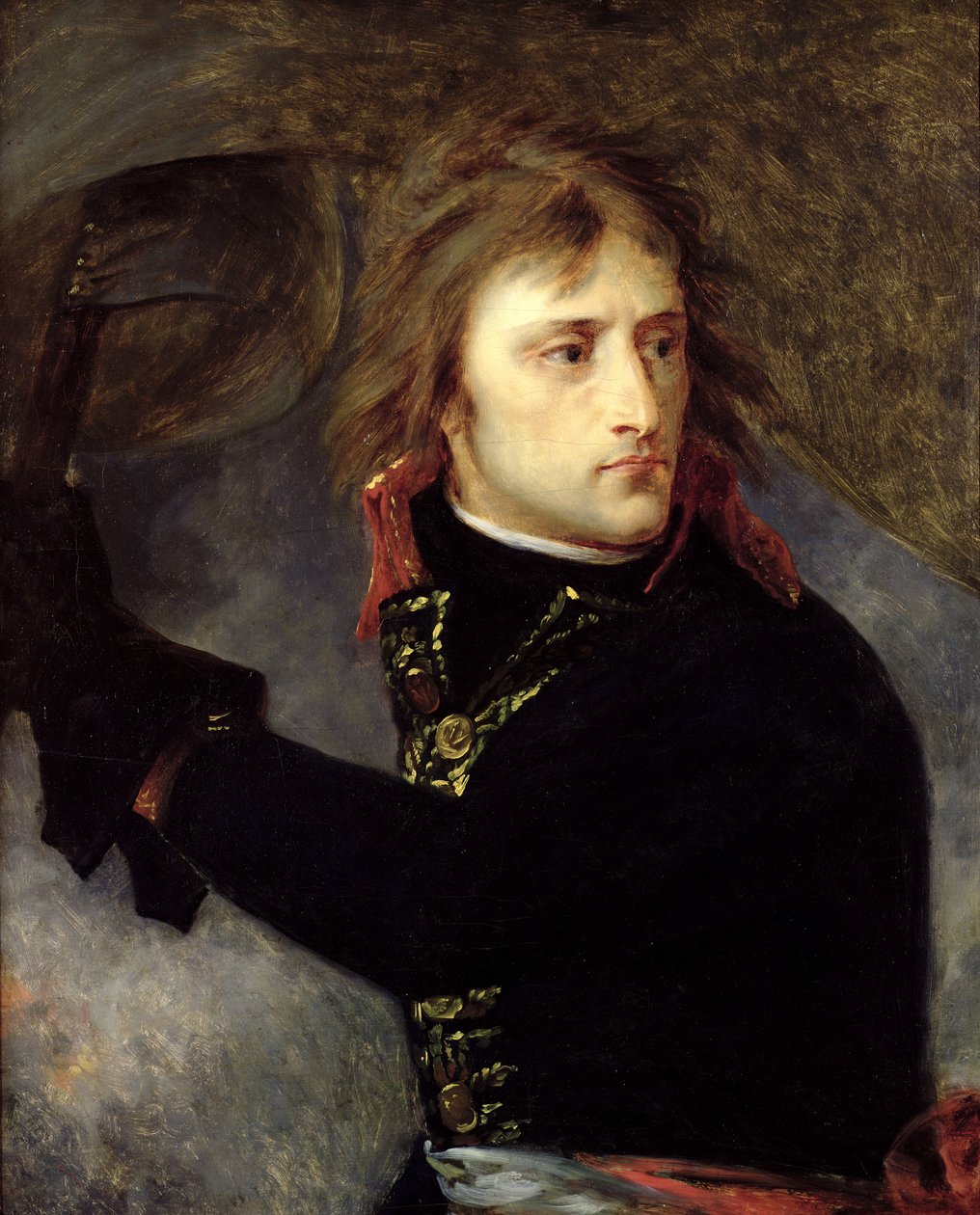 Bonaparte az Arcole-hídon, 1796. november 17. alkotó: Antoine Jean Gros