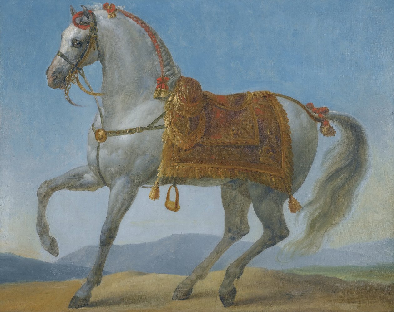 Bonaparte Napóleon arab ménje, Marengo alkotó: Antoine Jean Gros