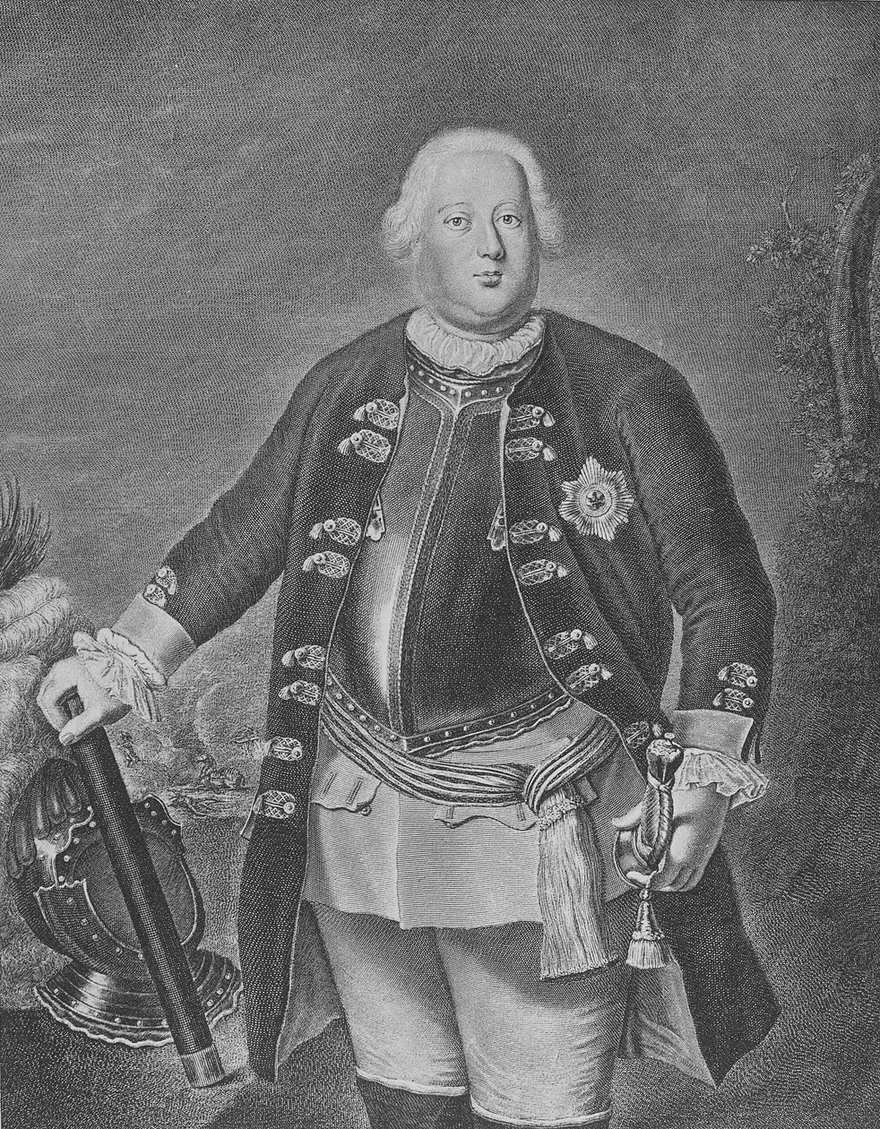 I. Friedrich Vilmos porosz király alkotó: Antoine Pesne