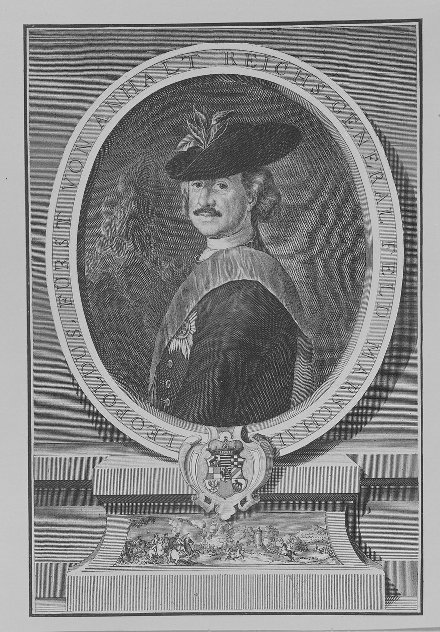 I. Lipót, Anhalt-Dessau hercege alkotó: Antoine Pesne