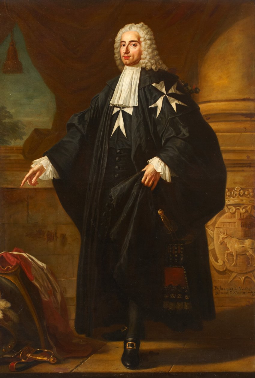 Jacques de Vachon Belmont, 1760 körül alkotó: Antoine de Favray