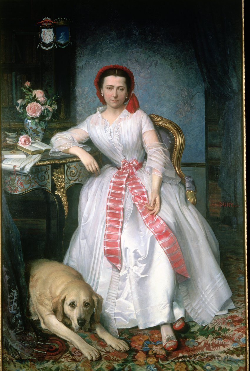 Josephine Bowes (1825-74) alkotó: Antoine or Tony Dury