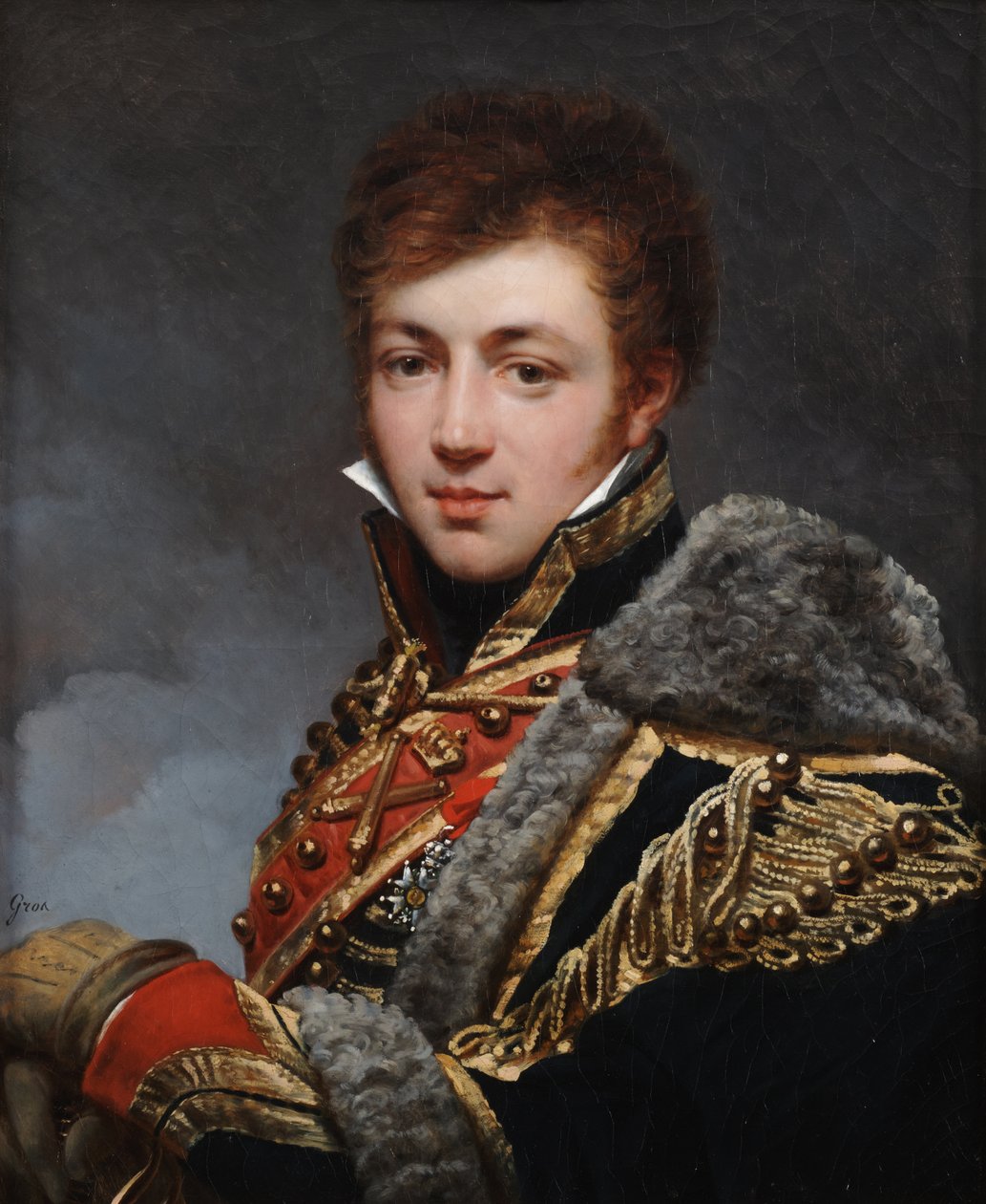 Honoré de La Riboisière gróf portréja alkotó: Antoine-Jean Gros