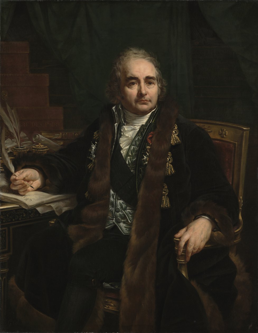 Jean-Antoine Chaptal gróf portréja alkotó: Antoine-Jean Gros