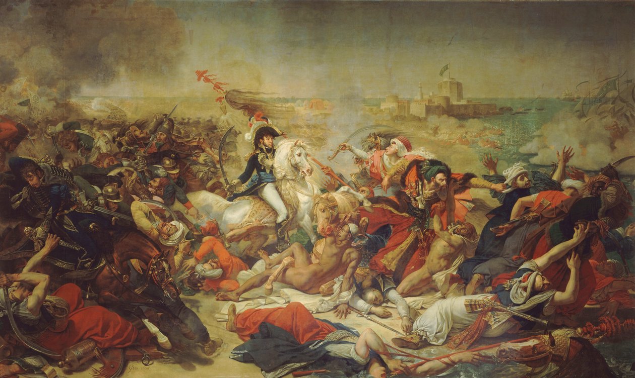 Az abukiri csata, 1799. július 25. alkotó: Antoine-Jean Gros