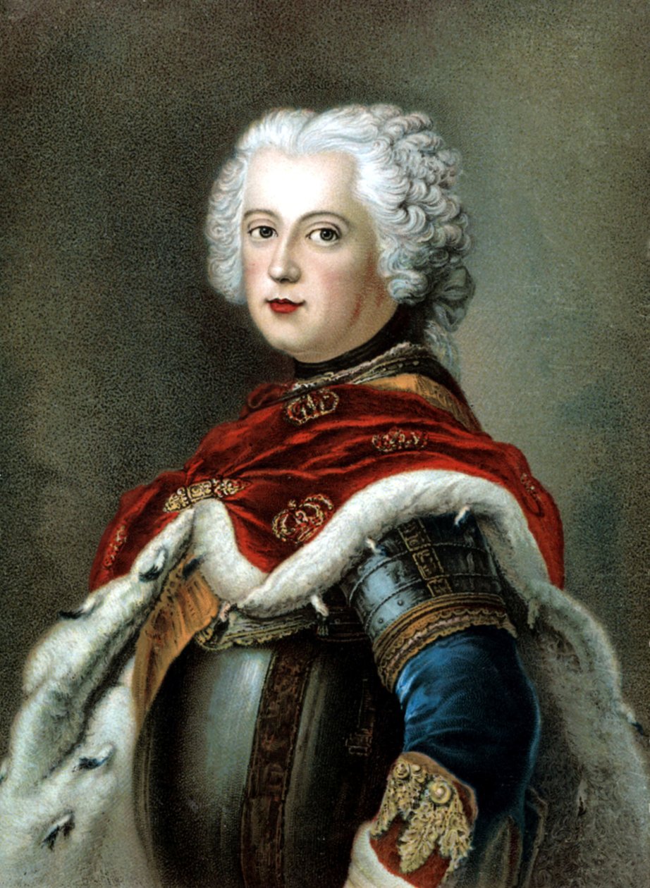 II. Nagy Frigyes, Poroszország királya alkotó: Antoine (after) Pesne
