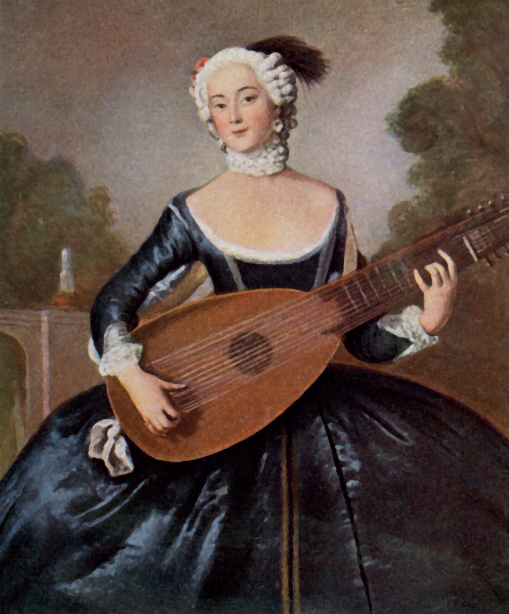 Nagy Frigyes kedvenc húga alkotó: Antoine (after) Pesne