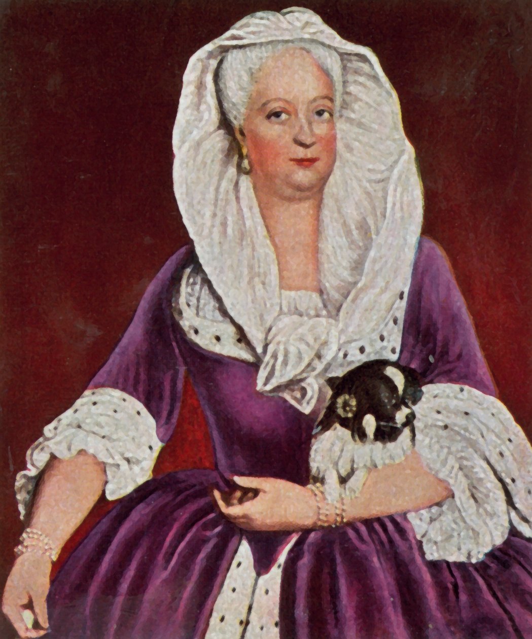 Nagy Frigyes anyja alkotó: Antoine (after) Pesne