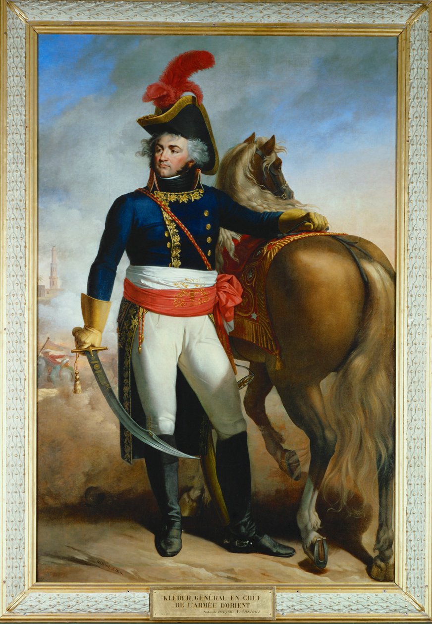 General Jean Baptiste Kleber ... (festmény, vászon) alkotó: Antoine Ansiaux