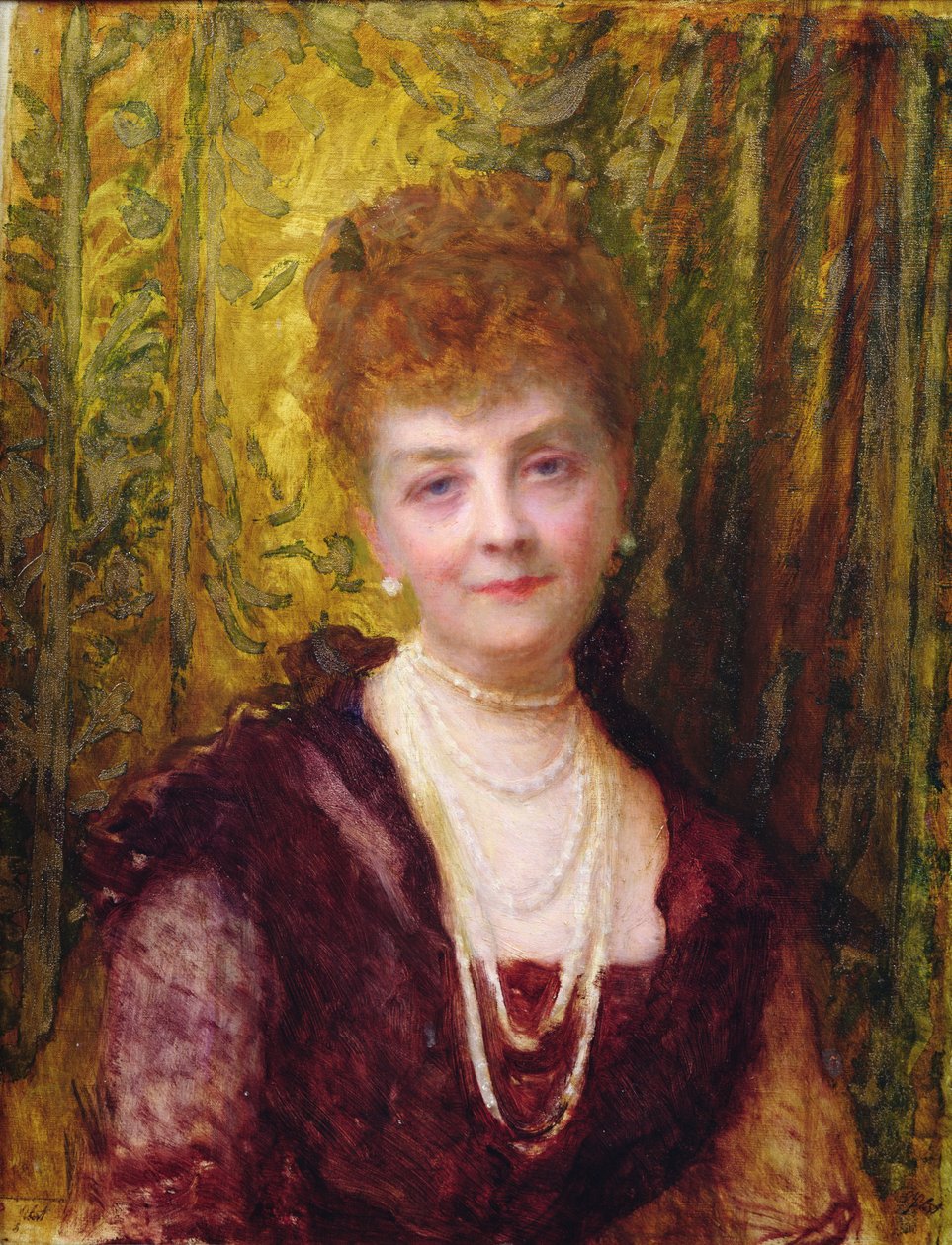 Melanie de Bussiere, Pourtales grófnője, 1897 alkotó: Antoine Auguste Ernest Herbert or Hebert