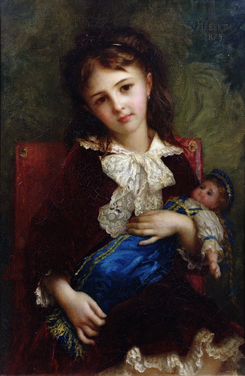 Catherine du Bouchage portréja, 1879 alkotó: Antoine Auguste Ernest Herbert or Hebert