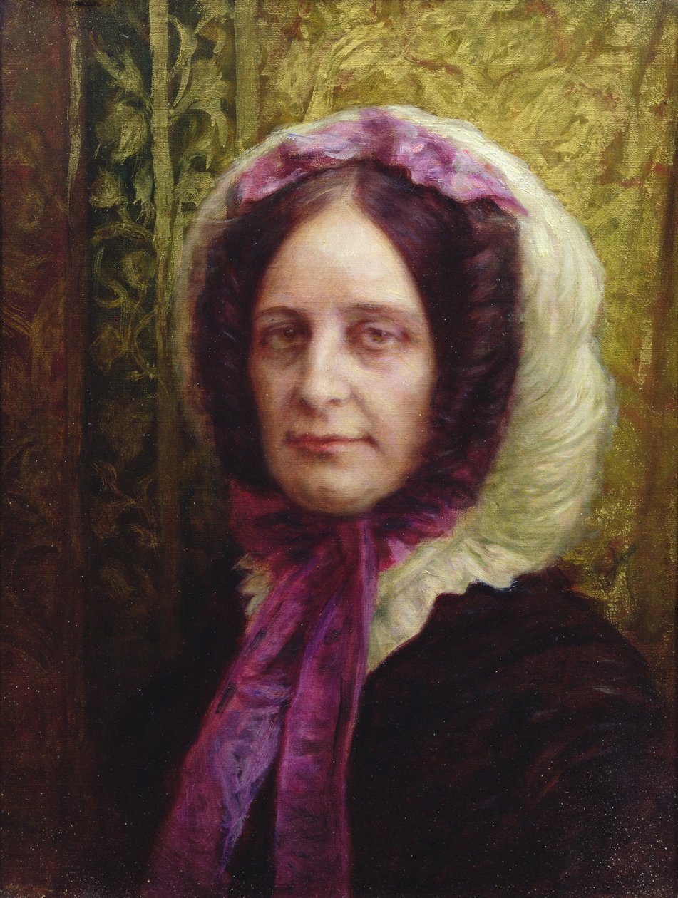Villeguy bárónő portréja alkotó: Antoine Auguste Ernest Herbert or Hebert