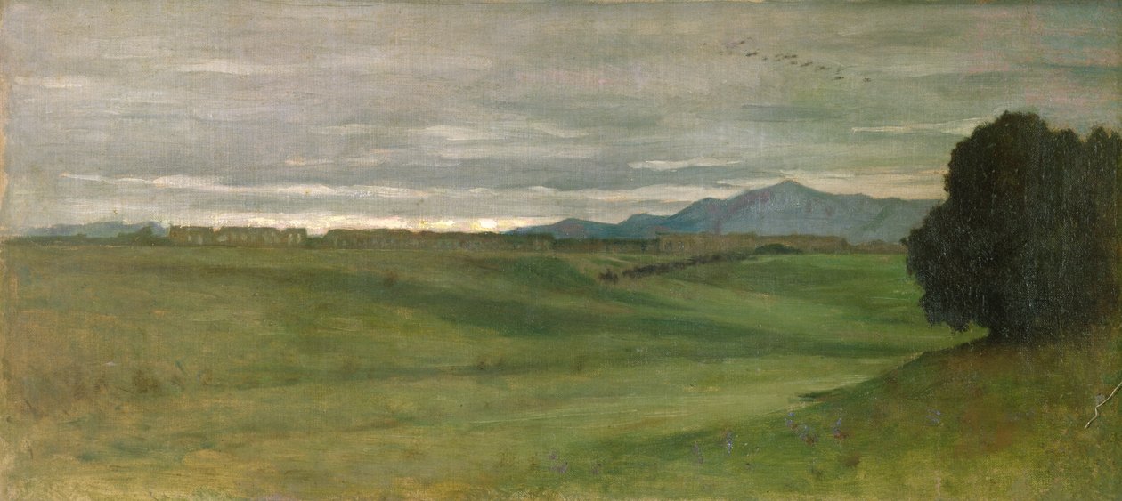 Római táj alkotó: Antoine Auguste Ernest Herbert or Hebert
