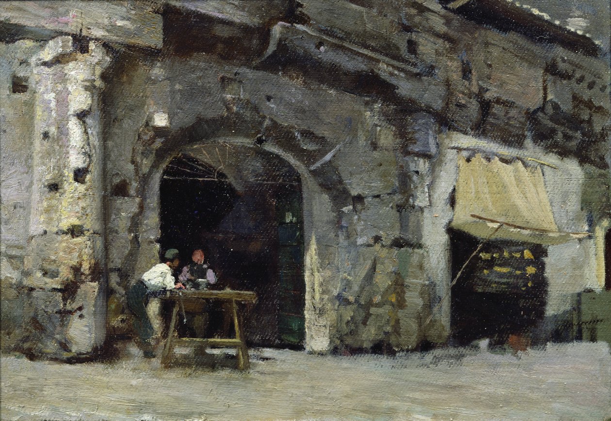 Róma, sötét boltok alkotó: Antoine Auguste Ernest Herbert or Hebert