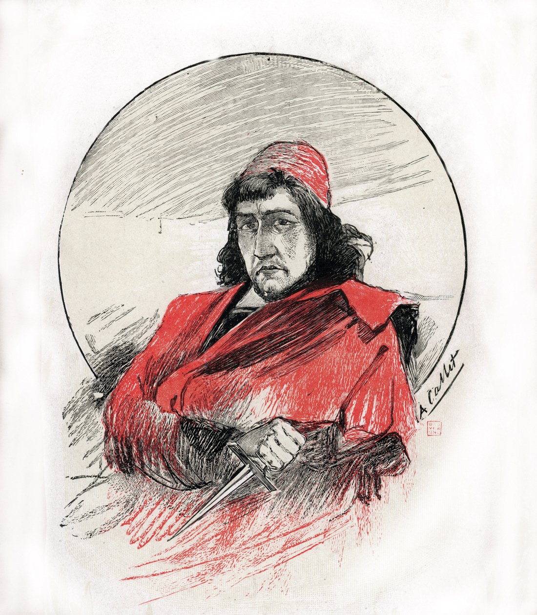 Cesare Borgia portréja (Cesar Borgia alkotó: Antoine Calbet
