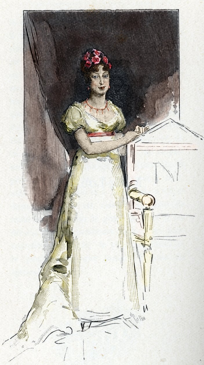 Az osztrák Marie Louise portréja (Marie-Louise) alkotó: Antoine Calbet