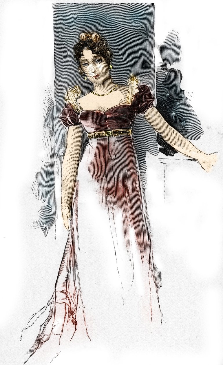 Mary Waleska (Waleska) (1786-1817) I. Napóleon szeretőjének portréja alkotó: Antoine Calbet