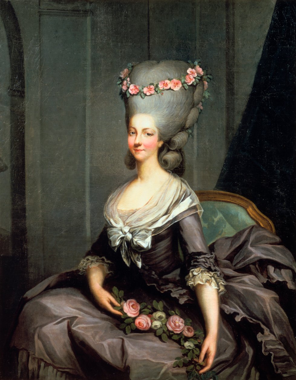 "The Princess Lamballe" 18. század vége alkotó: Antoine Callet