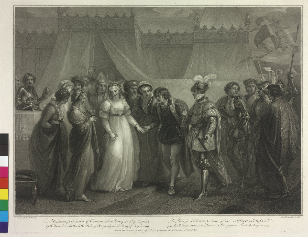 Katharina francia hercegnő alkotó: Antoine Cardon