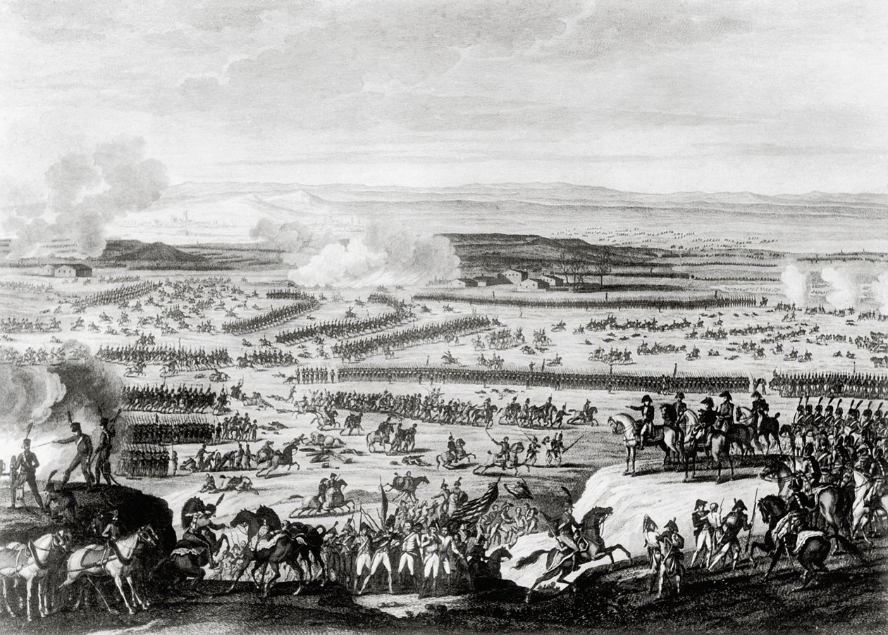 Austerlitz csata Morvaországban alkotó: Antoine Charles Horace Vernet