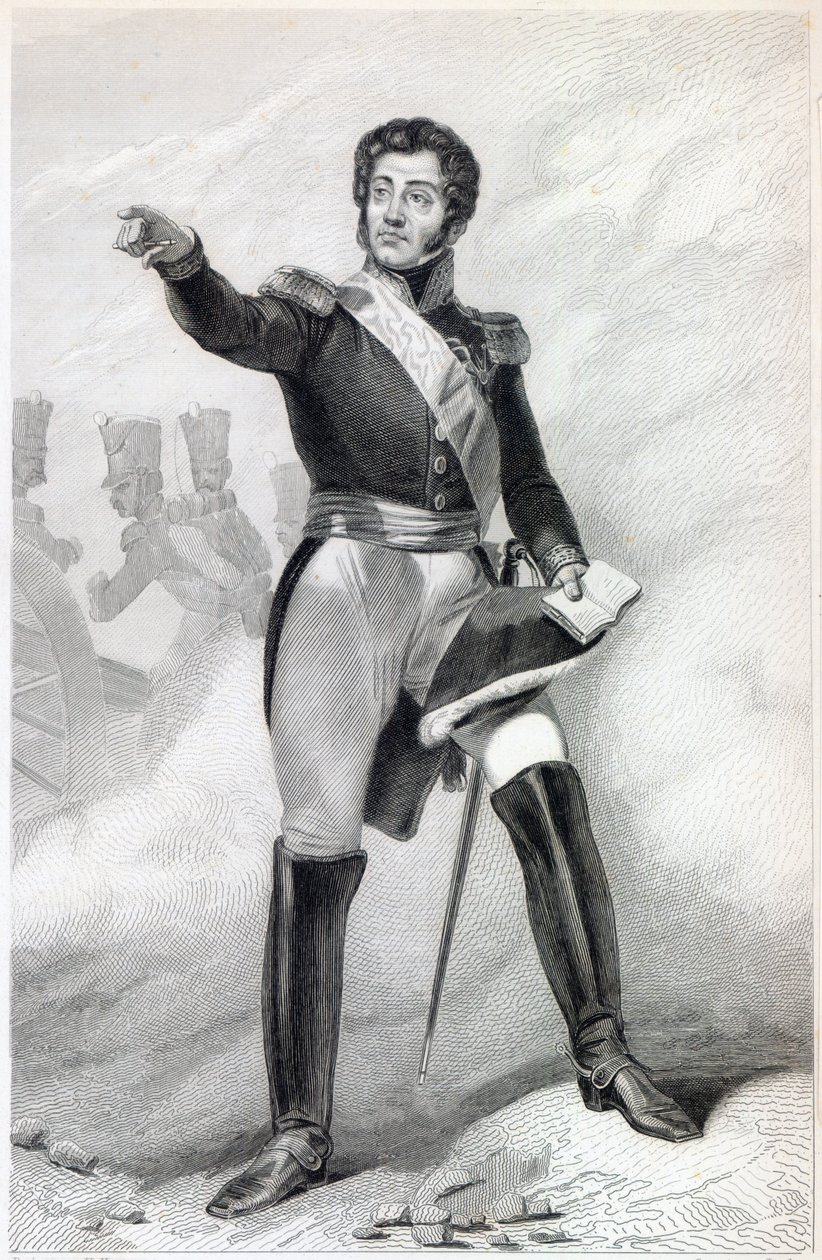 Gabriel Jean Joseph Molitor (1770-1849), Franciaország grófja és marsallja alkotó: Antoine Charles Horace Vernet