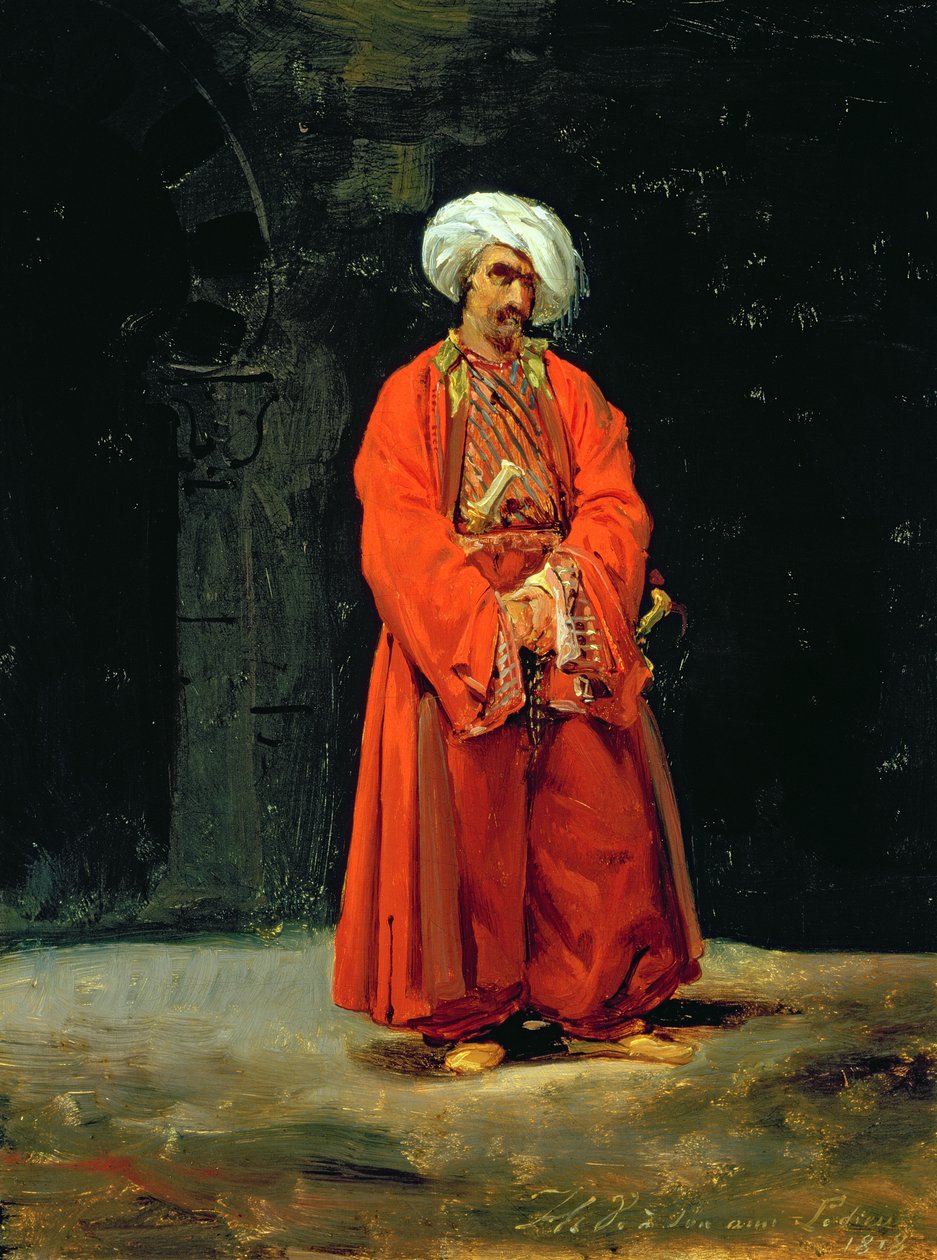 Egy keleti portré, 1818 alkotó: Antoine Charles Horace Vernet