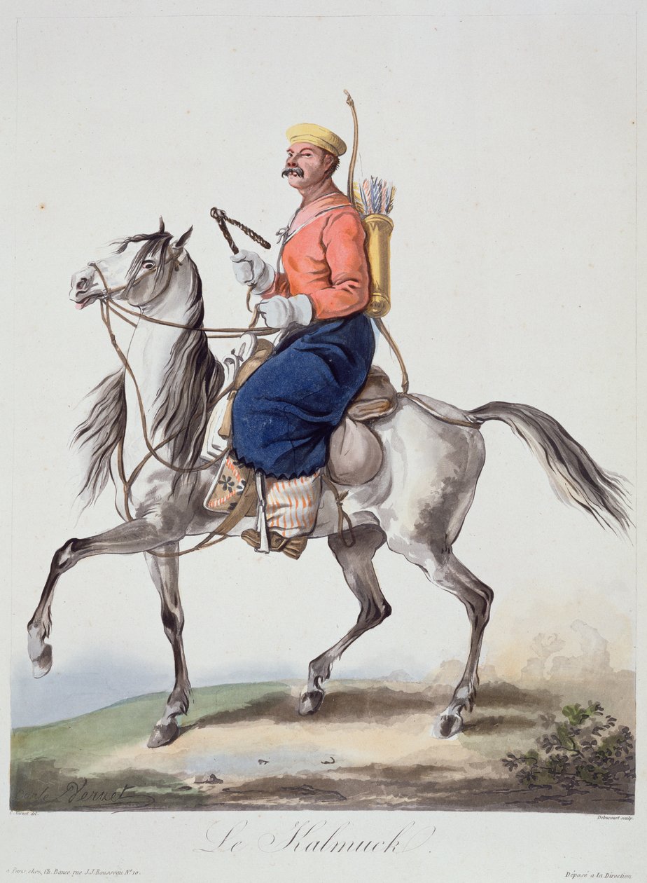 A kalmük alkotó: Antoine Charles Horace Vernet