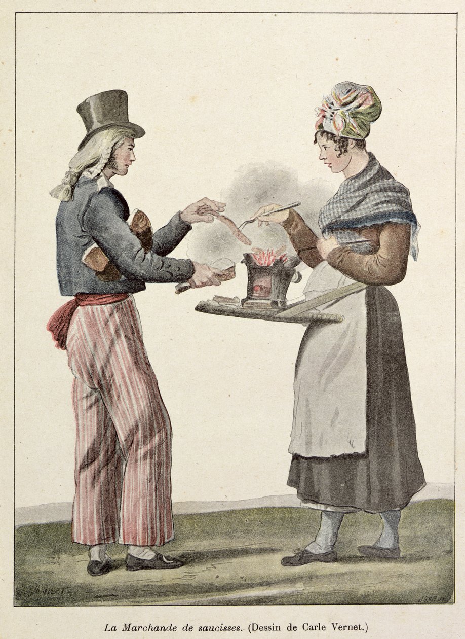 A kolbászárus alkotó: Antoine Charles Horace Vernet