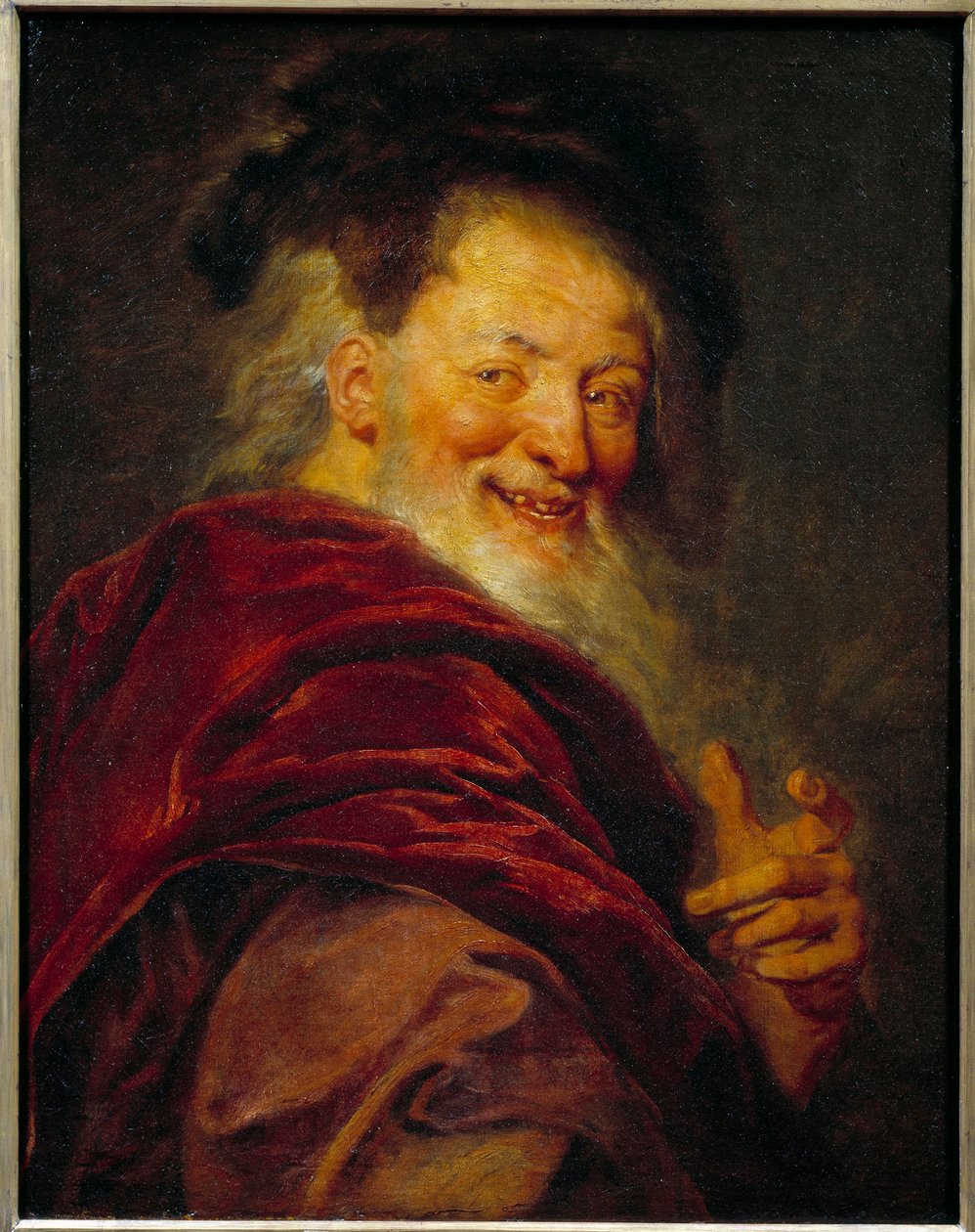 Demokrit (Kr. e. 460 - 370) görög filozófus portréja. Antoine Coypel (1661-1722) festménye alkotó: Antoine Coypel