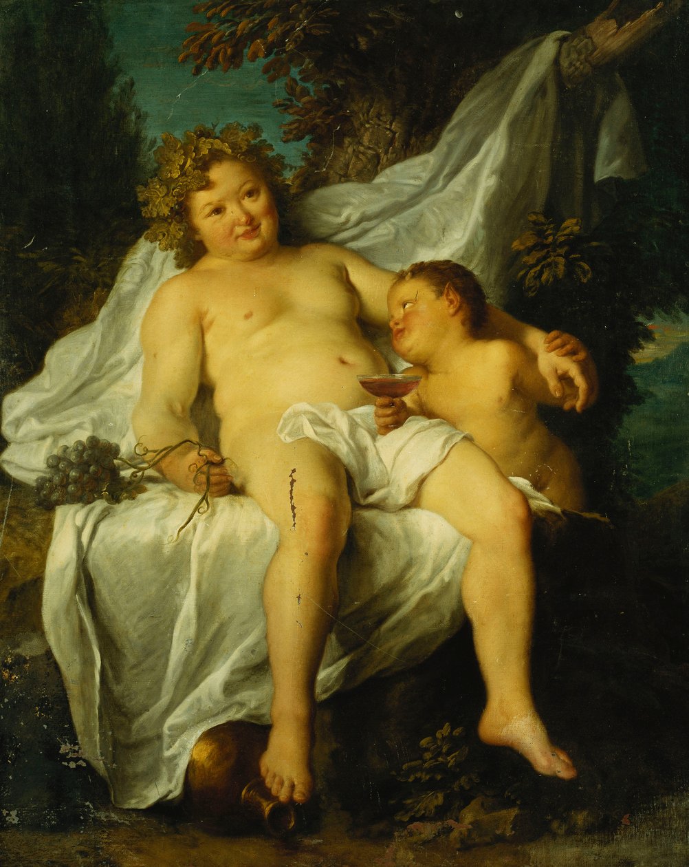 A részeg Silenus, alkotó: Antoine Coypel