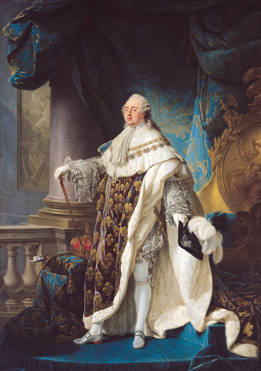 XVI. Lajos (1754-93) (olaj, vászon) alkotó: Antoine François Callet