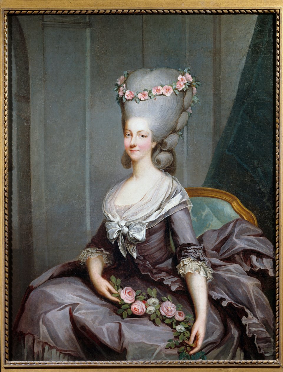 Marie Therese Louise de Savoie Carignan, Lamballe hercegnőjének portréja alkotó: Antoine François Callet