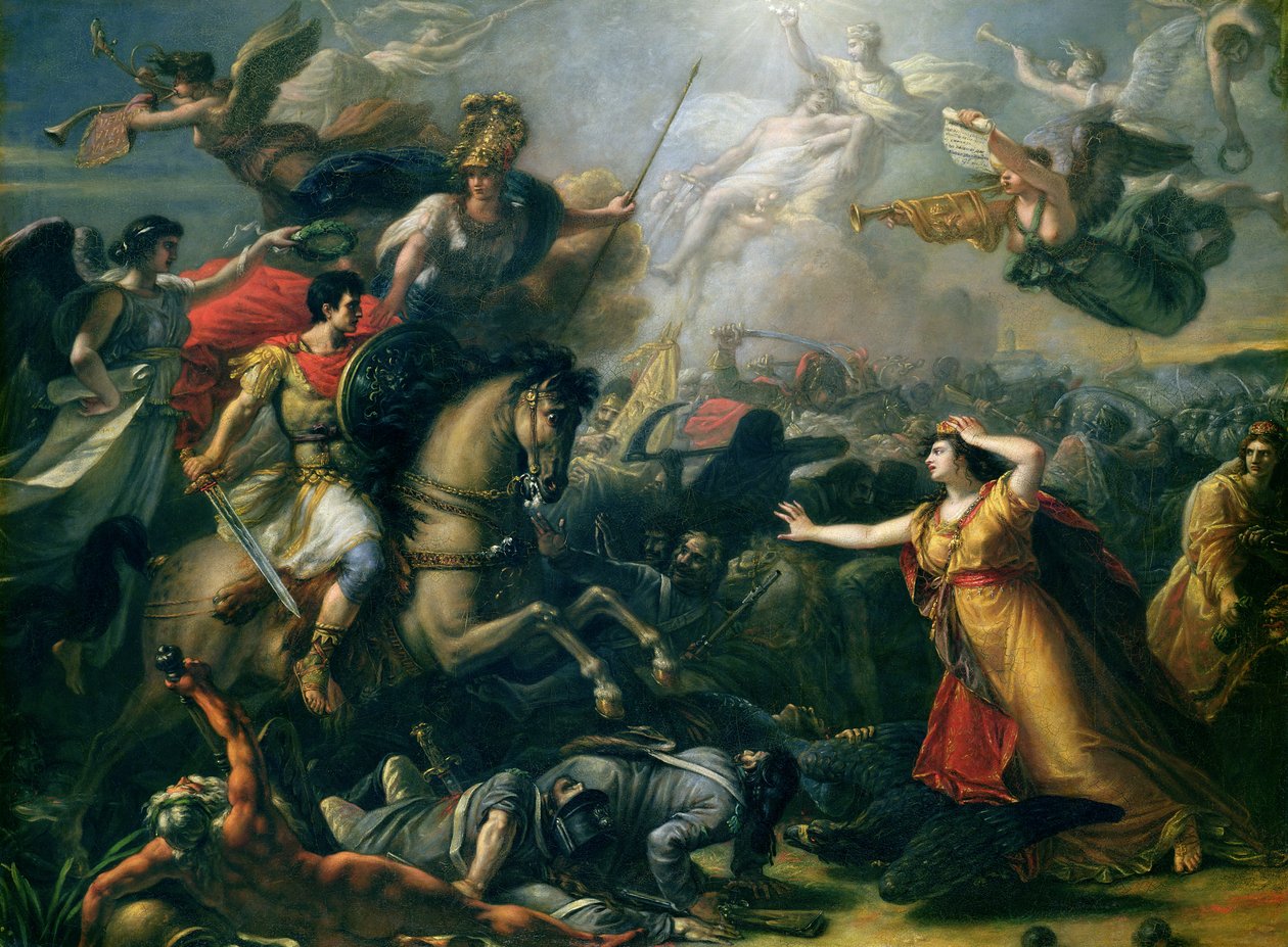 A marengói csata allegóriája alkotó: Antoine François Callet
