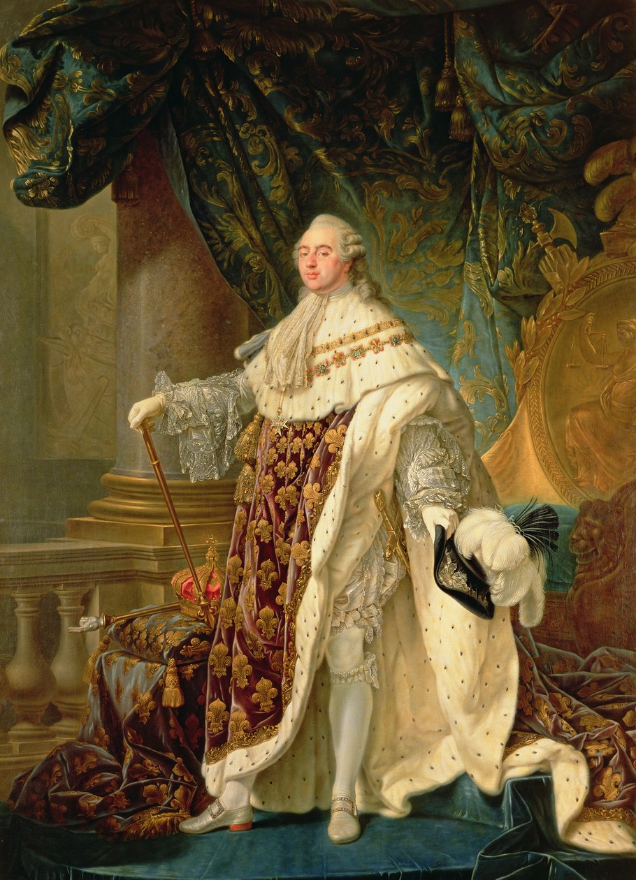 XVI. Lajos (1754-93) alkotó: Antoine François Callet