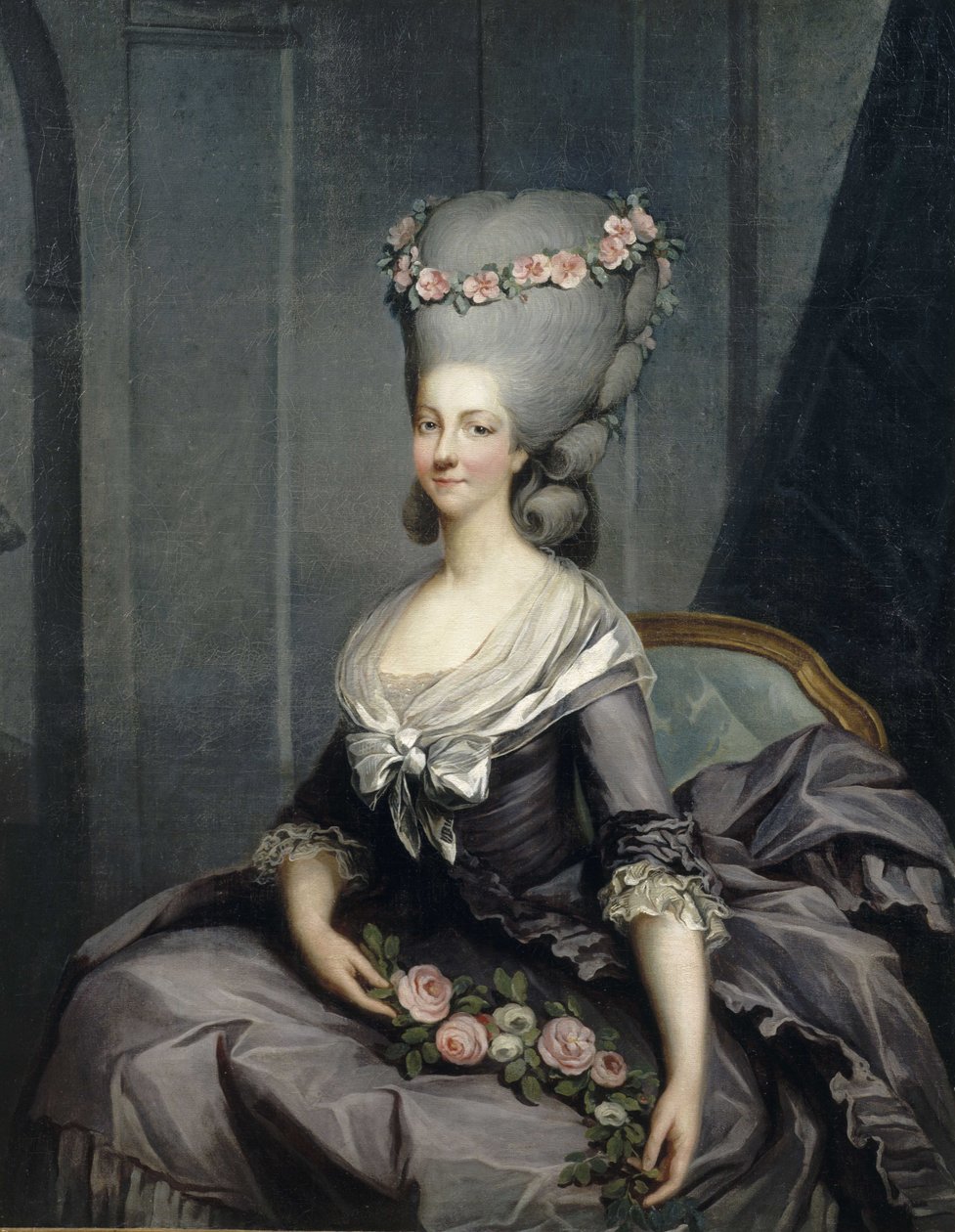A lamballe-i hercegnő portréja alkotó: Antoine François Callet