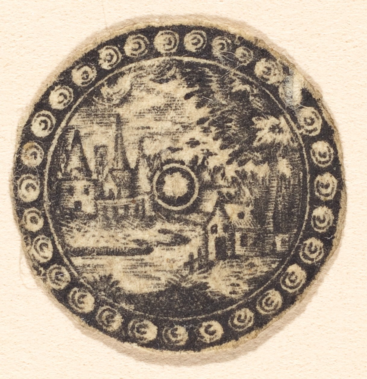 Tájkép alkotó: Antoine Jacquard