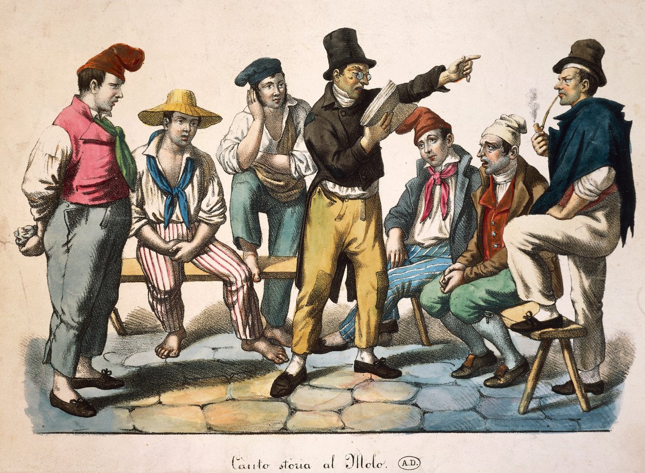 Mesélő a vádlottak padján, Antoine-Jean-Baptiste Thomas (1791-1834), print, Franciaország alkotó: Antoine Jean Baptiste Thomas