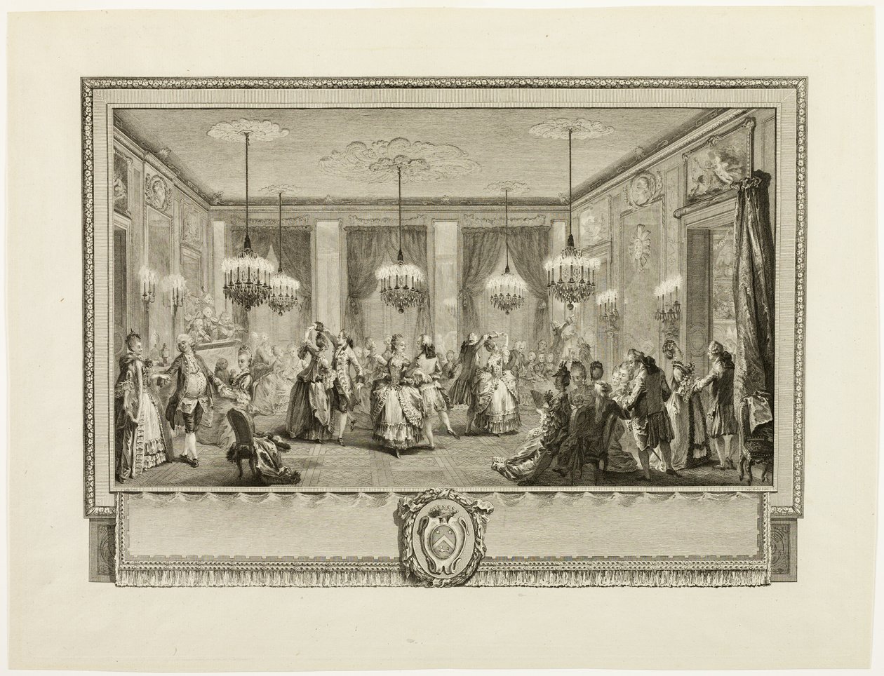 Bal Paré (Az ékszergolyó) alkotó: Antoine Jean Duclos