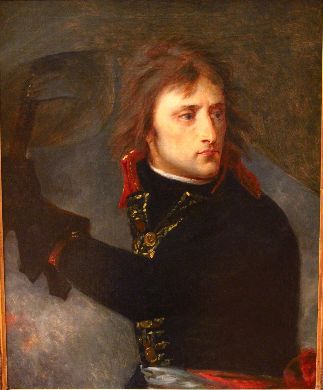 Bonaparte az Arcole hídon alkotó: Antoine Jean Gros