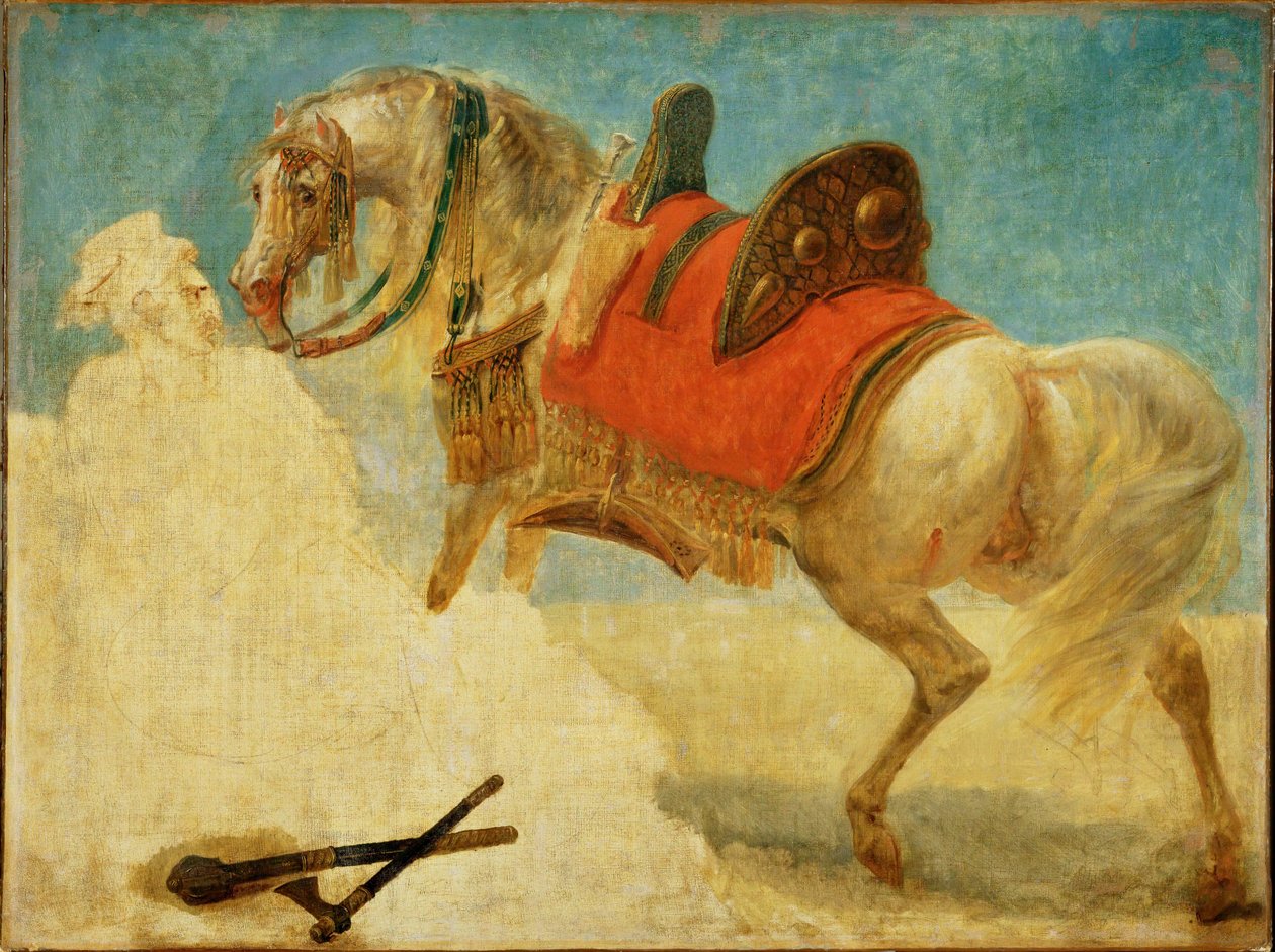 Az arab lóhám tanulmányozása ... alkotó: Antoine Jean Gros